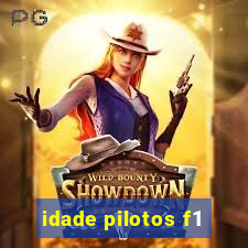 idade pilotos f1